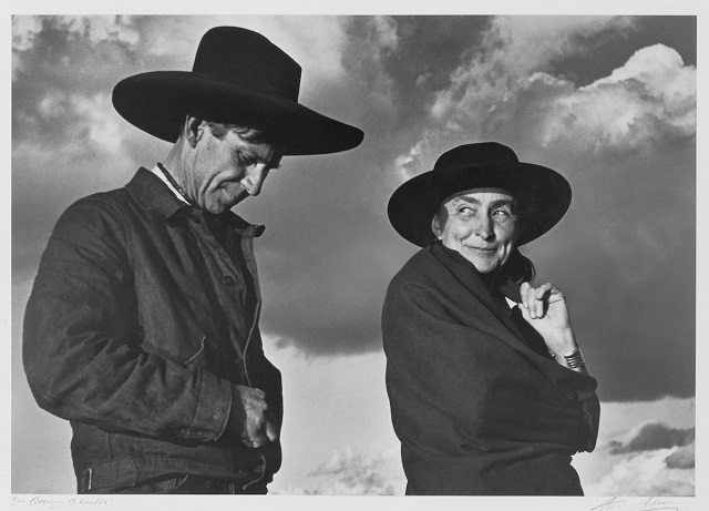 Ansel Adams_Georgia OΓÇÖKeeffe and Orville Cox.jpg