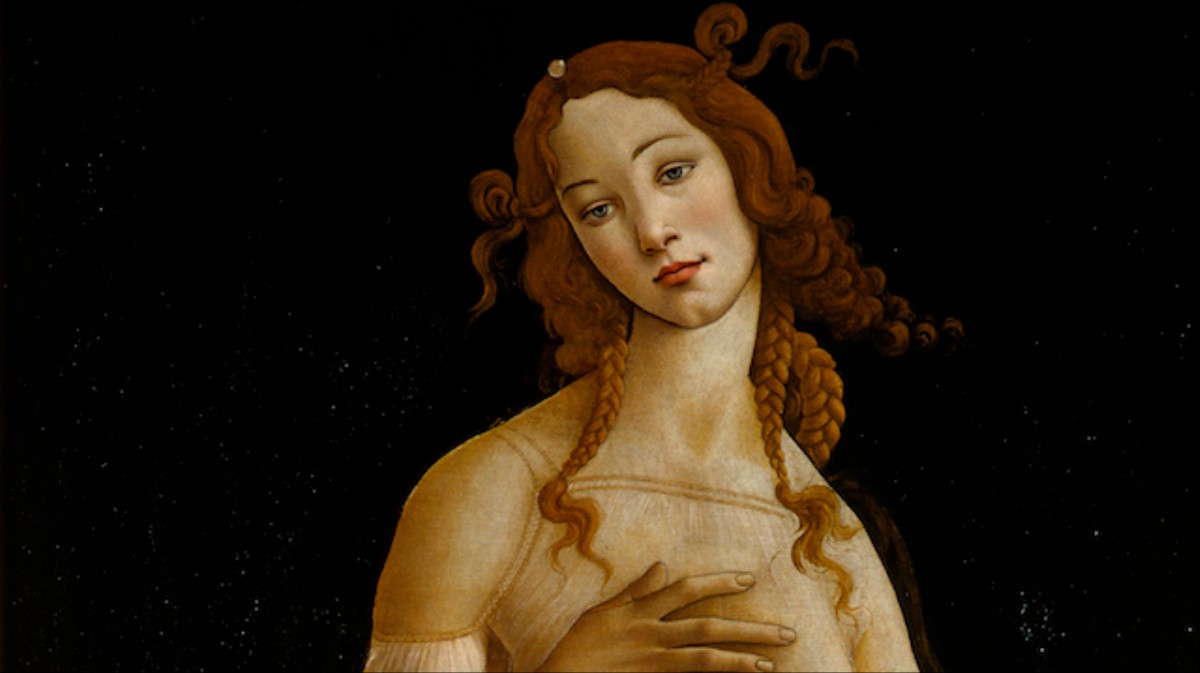 Боттичелли Венера набросок